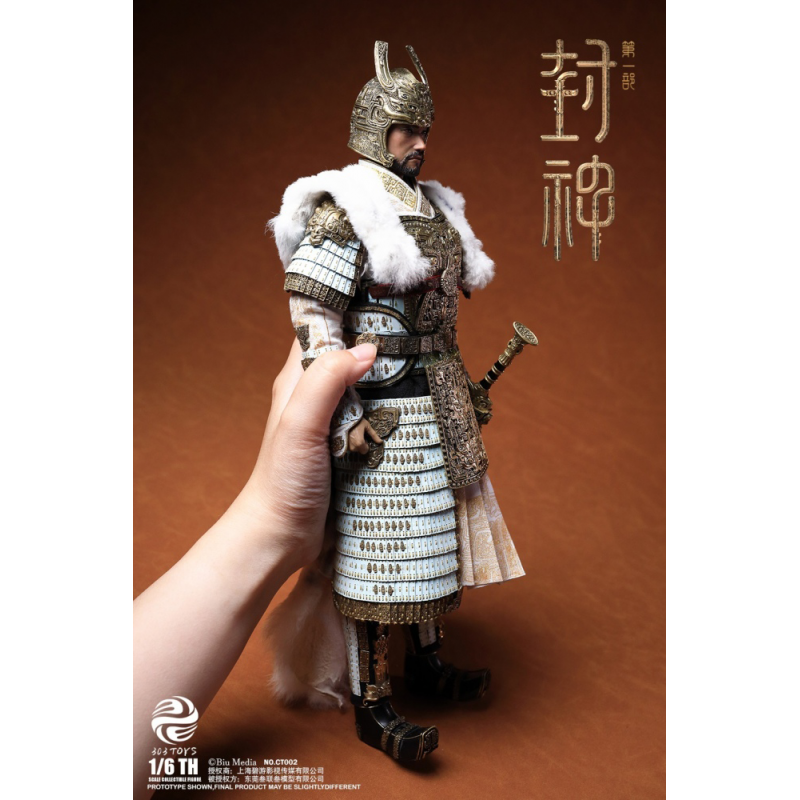 303TOYS - 1/6 - YIN SHOU, KING OF SHANG (COPPER ARMOR EDITION) & WAR HORSE