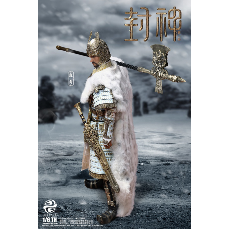 303TOYS - 1/6 - YIN SHOU, KING OF SHANG (COPPER ARMOR EDITION) & WAR HORSE