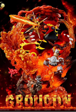 Crescent Studio - Groudon - Pokemon