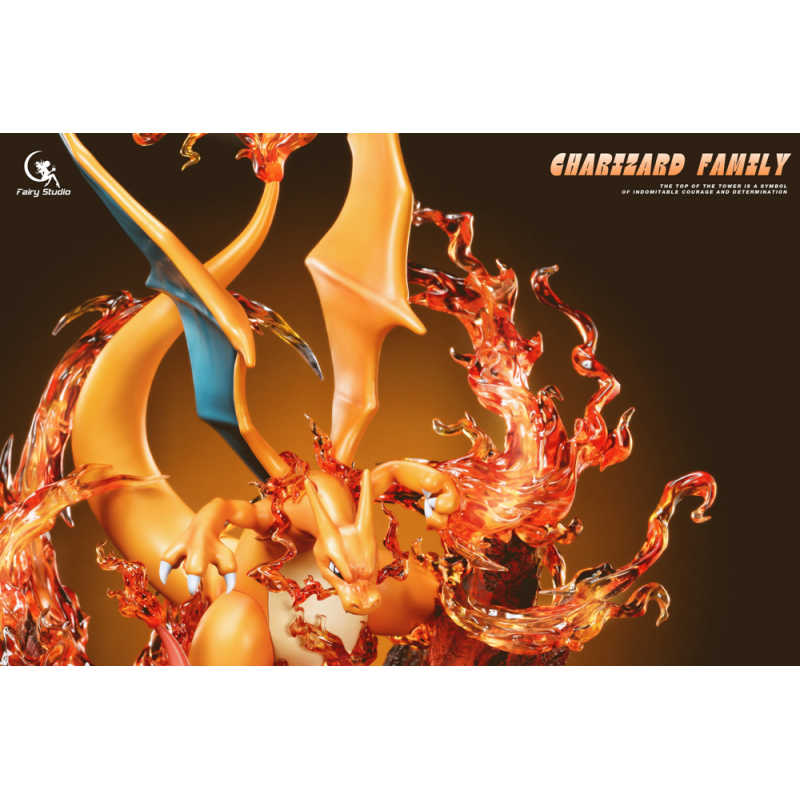 Fairy Studio - Charizard Family - Pokemon