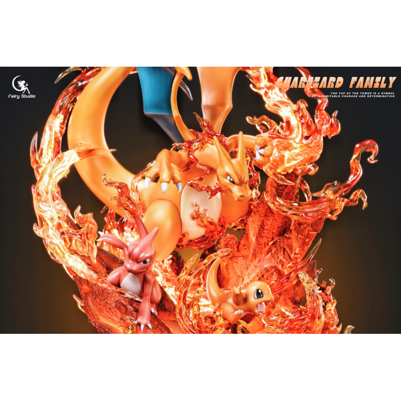 Fairy Studio - Charizard Family - Pokemon