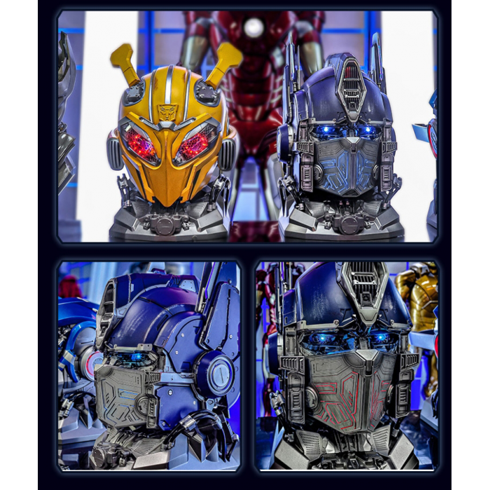 Hasbro - Optimus Prime Wearable Helmet 2.0 TOUCH-CONTROL