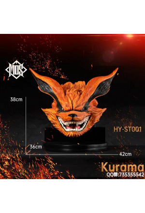 MOS Studio - Kurama Head (Statue / Wall Mount) - Naruto