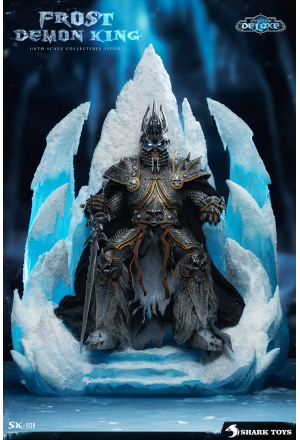 SHARK TOYS 1/6 Frost Demon King (Lich King) Action Figure (SK-007/SK-008)