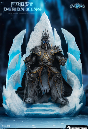 SHARK TOYS 1/6 Frost Demon King (Lich King) Action Figure (SK-007/SK-008)