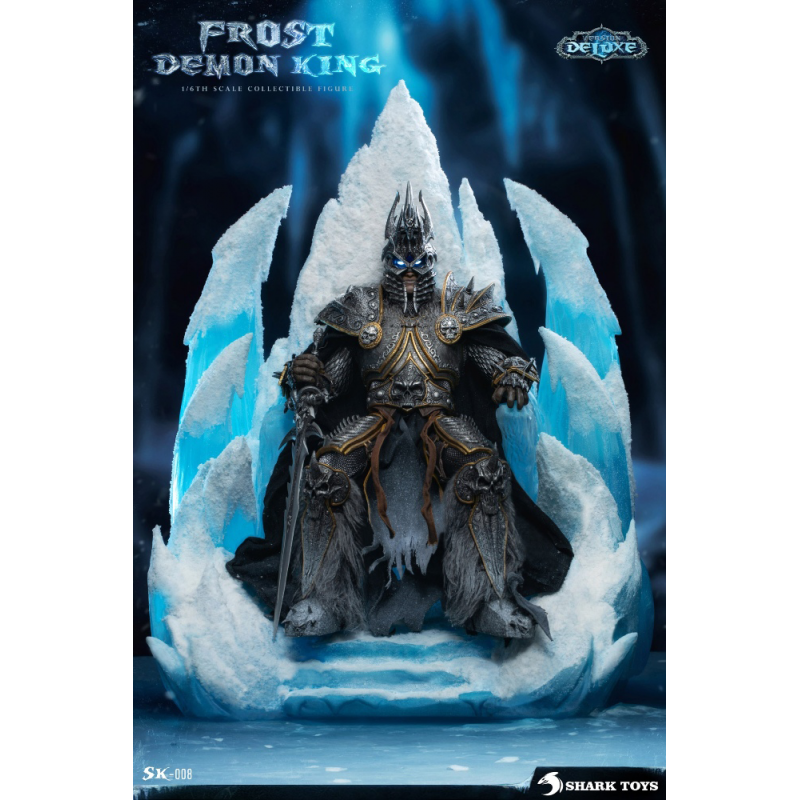 SHARK TOYS 1/6 Frost Demon King (Lich King) Action Figure (SK-007/SK-008)