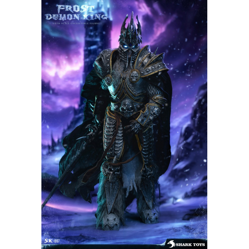 SHARK TOYS 1/6 Frost Demon King (Lich King) Action Figure (SK-007/SK-008)