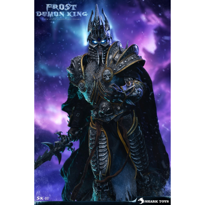 SHARK TOYS 1/6 Frost Demon King (Lich King) Action Figure (SK-007/SK-008)