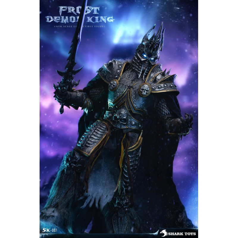 SHARK TOYS 1/6 Frost Demon King (Lich King) Action Figure (SK-007/SK-008)