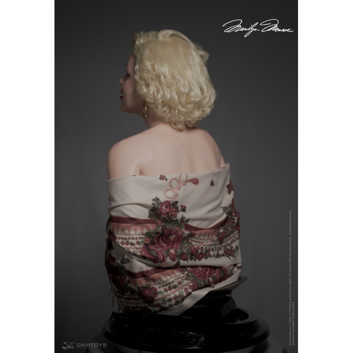 DAMTOYS - Marilyn Monroe Platinum Silicone 1/1 Statue, A Timeless Tribute to an Icon