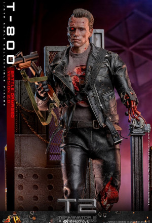 Hot Toys DX46 1/6 Scale T-800 (Battle Damaged Version 2.0)