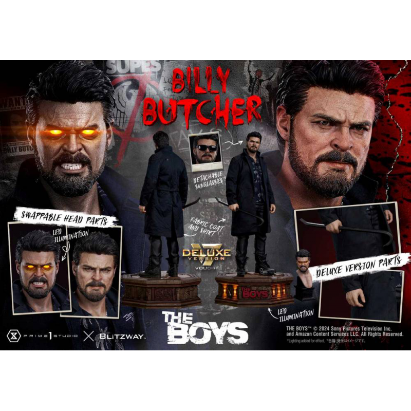 Prime 1 Studio - PMTB-01/01DX - William "Billy" Butcher-The Boys