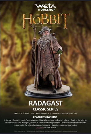 WETA Workshop - Radagast - Lord of The Rings