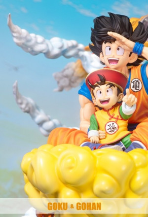 Yinqing Studio - Father and Son - Goku and Gohan - Dragon Ball