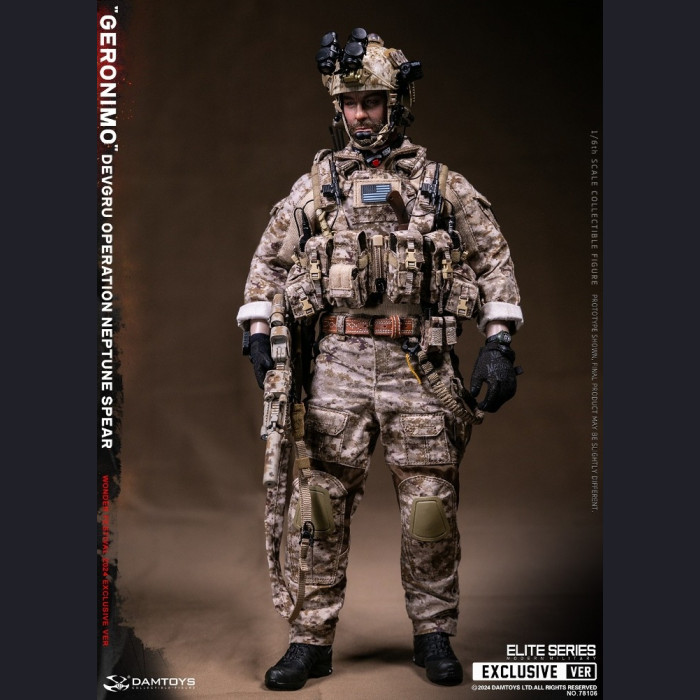 DAMTOYS 78106 1/6 Scale DEVGRU Operation Neptune Spear “GERONIMO”
