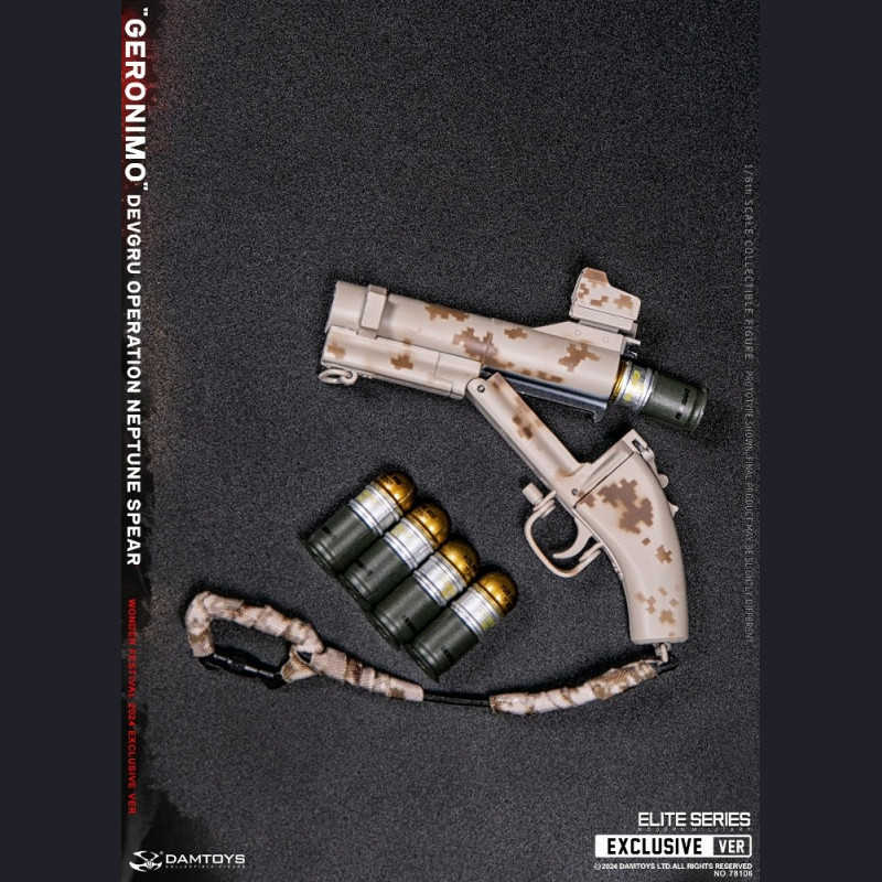DAMTOYS 78106 1/6 Scale DEVGRU Operation Neptune Spear “GERONIMO”