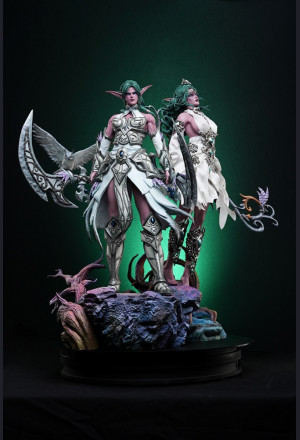 Fourhorsemen Studio - Tyrande Whisperwind - World of Warcraft