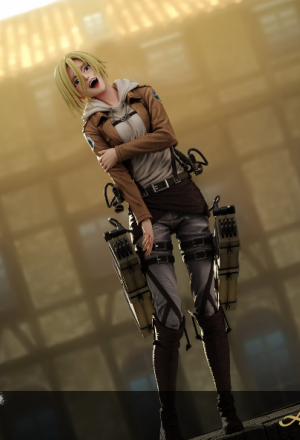 Model Power Studio - Annie Leonhart - Attack on Titan