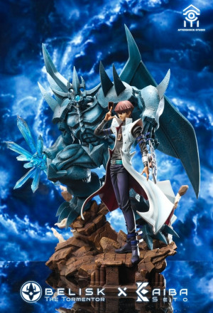 Aftershock Studio - Seto Kaiba and Obelisk the Tormentor - Yu-Gi-Oh!