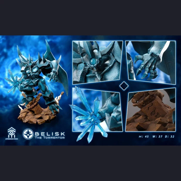 Figurine Résine Yu-Gi-Oh – Seto Kaiba Et Obélisque Le Tourmenteur – Collection – Design Exceptionnel – Cadeau Fan