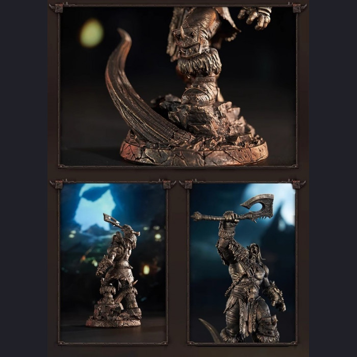 Blizzard Collectibles - Grom Hellscream Faux bronze statue
