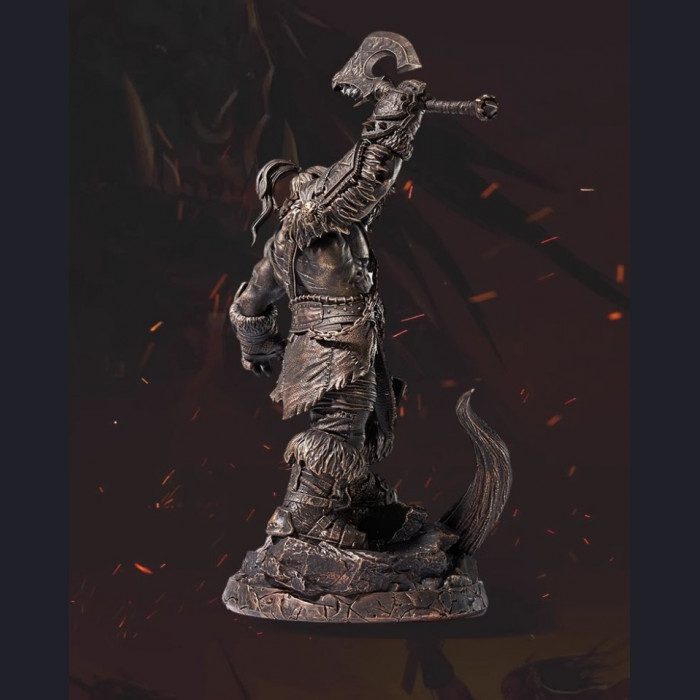Blizzard Collectibles - Grom Hellscream Faux bronze statue