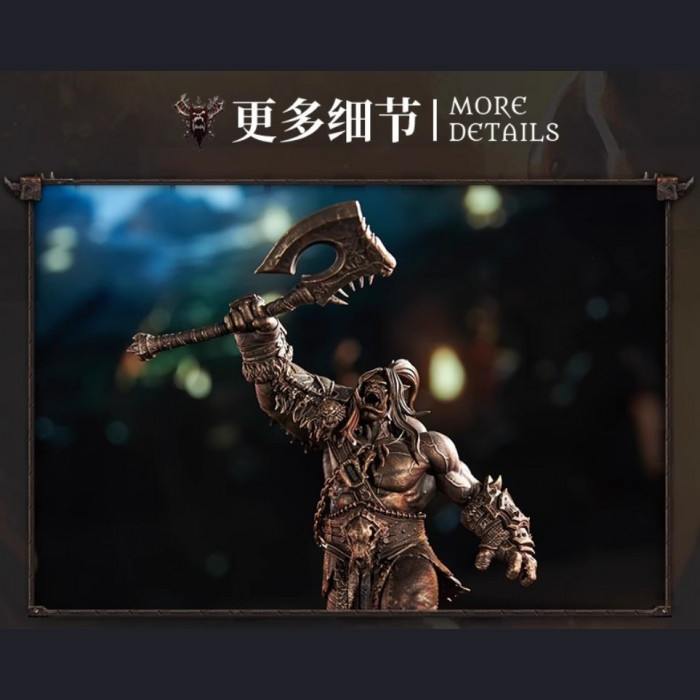 Blizzard Collectibles - Grom Hellscream Faux bronze statue