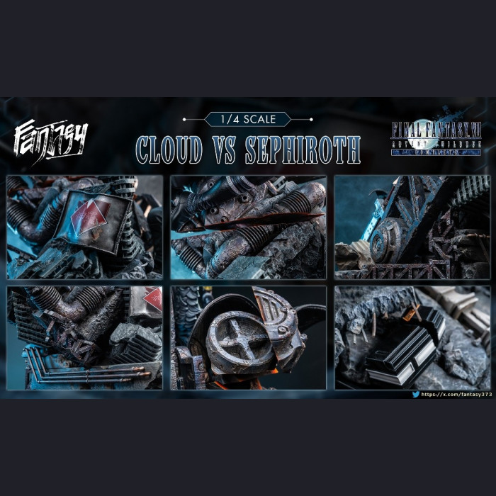 Dragon Studio (龍工作室) - Cloud VS Sephiroth – Final Fantasy VII Remake