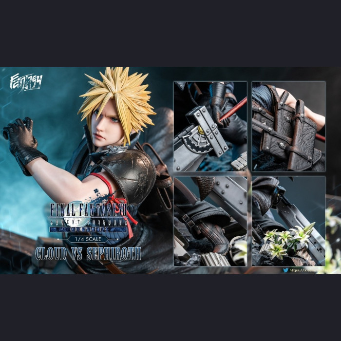 Dragon Studio (龍工作室) - Cloud VS Sephiroth – Final Fantasy VII Remake