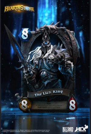 HEX Collectibles - The Lich King Art Statue - Hearthstone