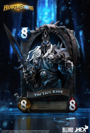 HEX Collectibles - The Lich King Art Statue - Hearthstone