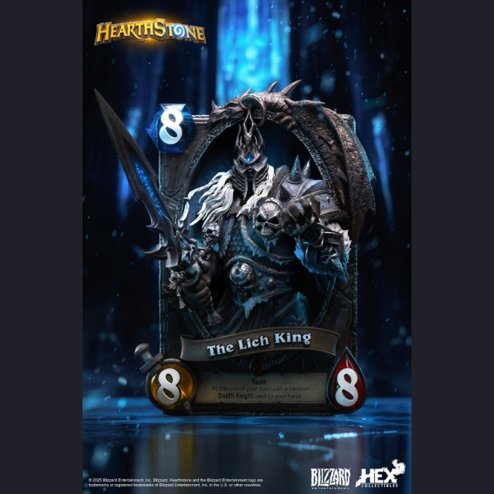 HEX Collectibles - The Lich King Art Statue - Hearthstone