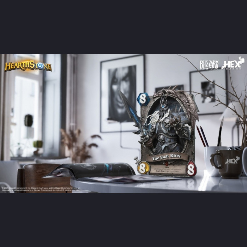 HEX Collectibles - The Lich King Art Statue - Hearthstone