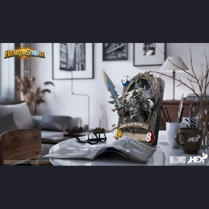 HEX Collectibles - The Lich King Art Statue - Hearthstone