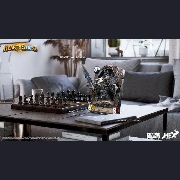 HEX Collectibles - The Lich King Art Statue - Hearthstone