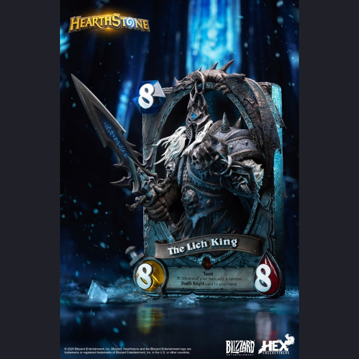HEX Collectibles - The Lich King Art Statue - Hearthstone
