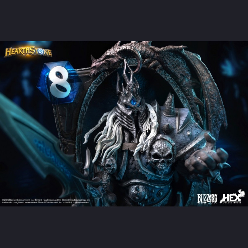 HEX Collectibles - The Lich King Art Statue - Hearthstone