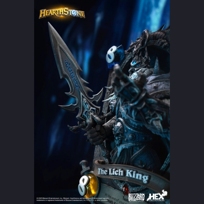 HEX Collectibles - The Lich King Art Statue - Hearthstone