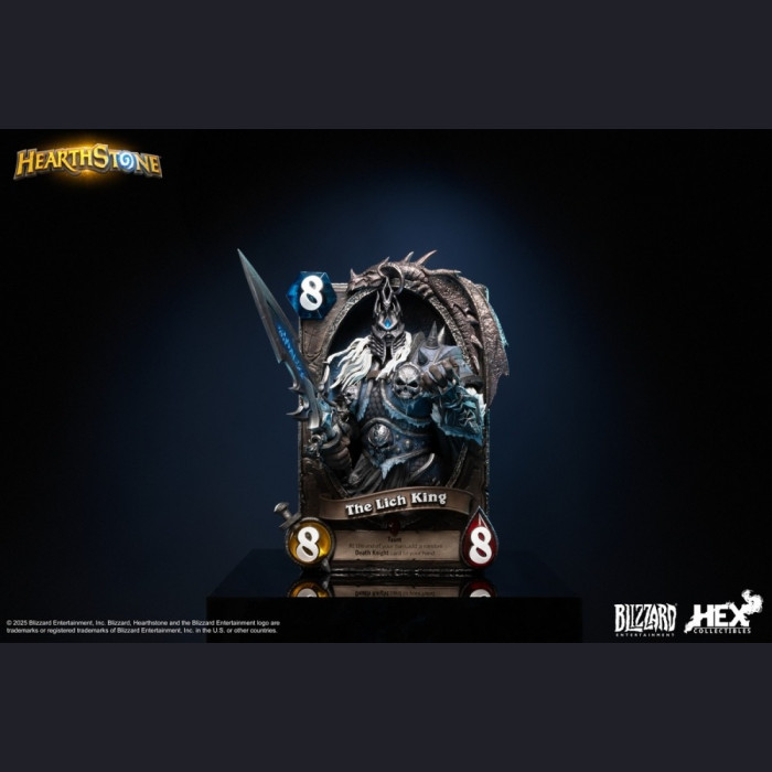 HEX Collectibles - The Lich King Art Statue - Hearthstone