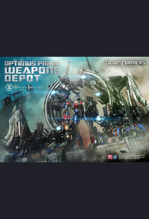 Prime 1 Studio - Museum Masterline Transformers: Dark of the Moon (Film) Optimus Prime Weapons Depot