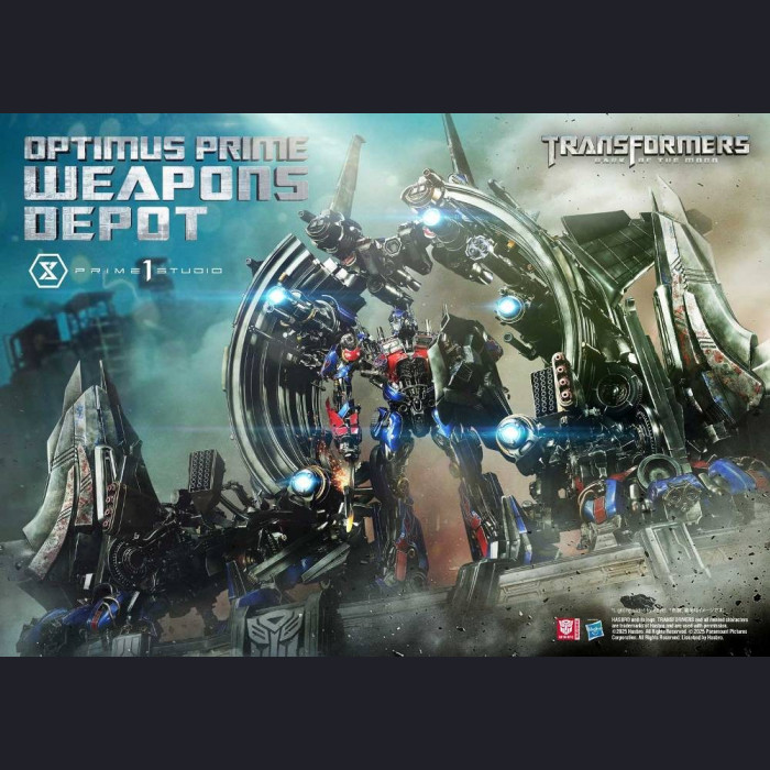 Prime 1 Studio - Museum Masterline Transformers: Dark of the Moon (Film) Optimus Prime Weapons Depot