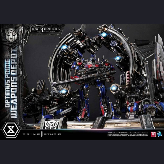 Prime 1 Studio - Museum Masterline Transformers: Dark of the Moon (Film) Optimus Prime Weapons Depot