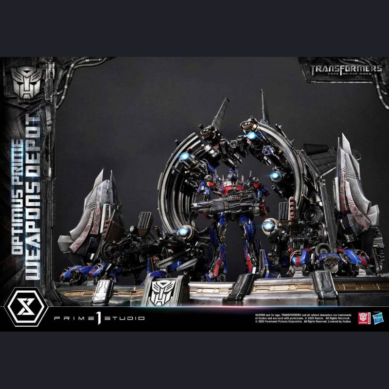 Prime 1 Studio - Museum Masterline Transformers: Dark of the Moon (Film) Optimus Prime Weapons Depot