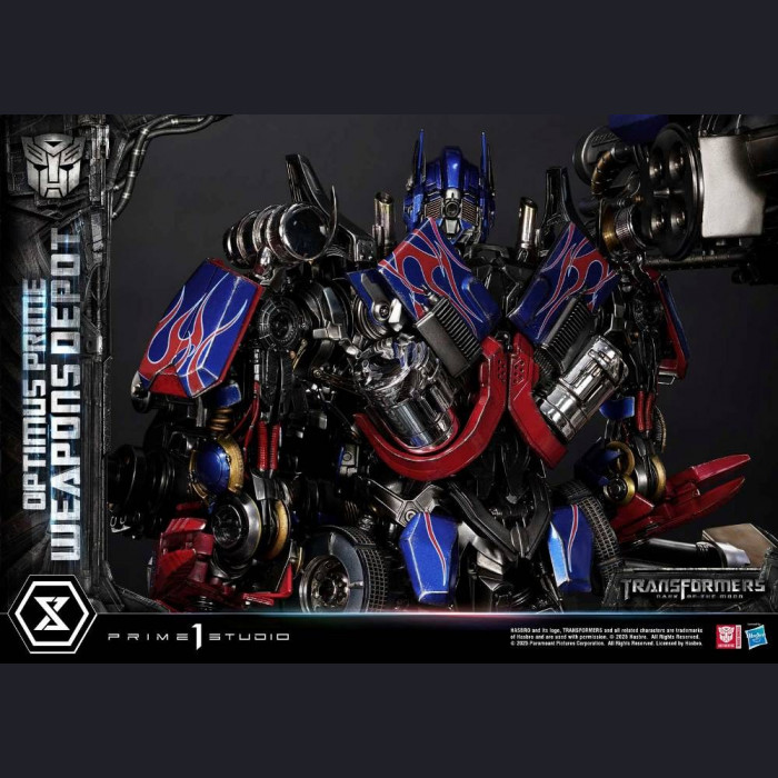 Prime 1 Studio - Museum Masterline Transformers: Dark of the Moon (Film) Optimus Prime Weapons Depot