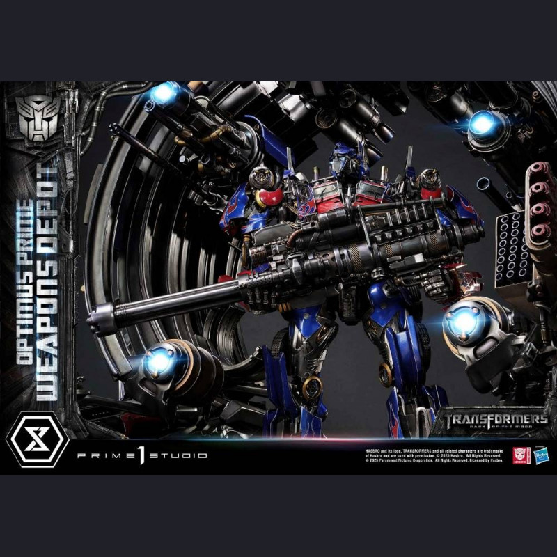 Prime 1 Studio - Museum Masterline Transformers: Dark of the Moon (Film) Optimus Prime Weapons Depot