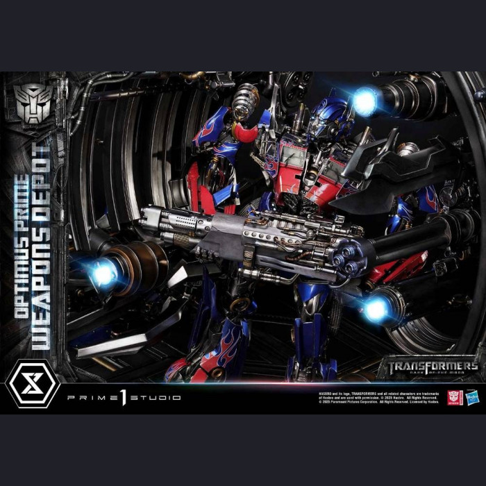 Prime 1 Studio - Museum Masterline Transformers: Dark of the Moon (Film) Optimus Prime Weapons Depot
