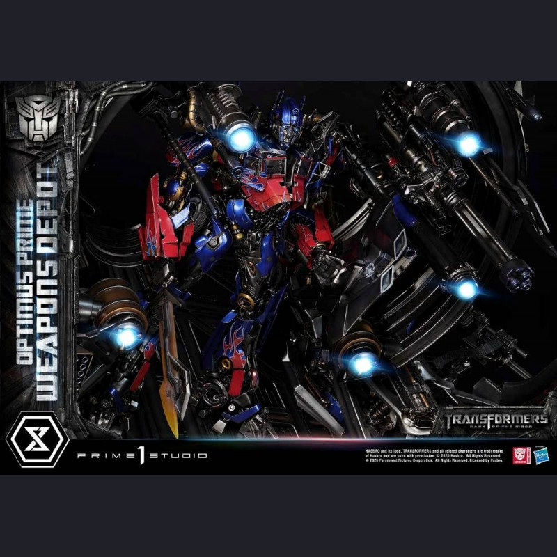 Prime 1 Studio - Museum Masterline Transformers: Dark of the Moon (Film) Optimus Prime Weapons Depot