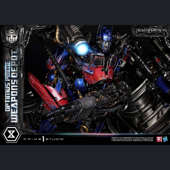 Prime 1 Studio - Museum Masterline Transformers: Dark of the Moon (Film) Optimus Prime Weapons Depot