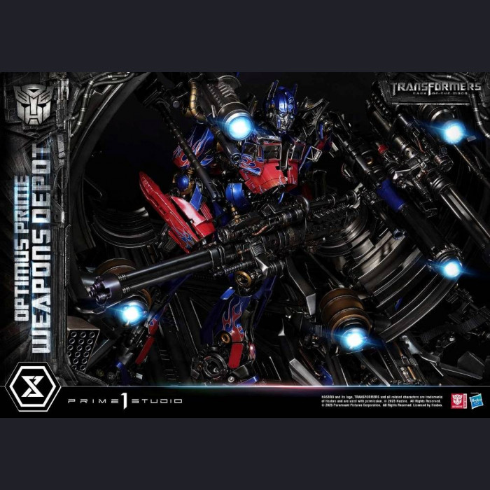 Prime 1 Studio - Museum Masterline Transformers: Dark of the Moon (Film) Optimus Prime Weapons Depot