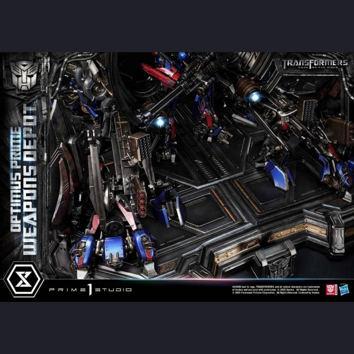 Prime 1 Studio - Museum Masterline Transformers: Dark of the Moon (Film) Optimus Prime Weapons Depot